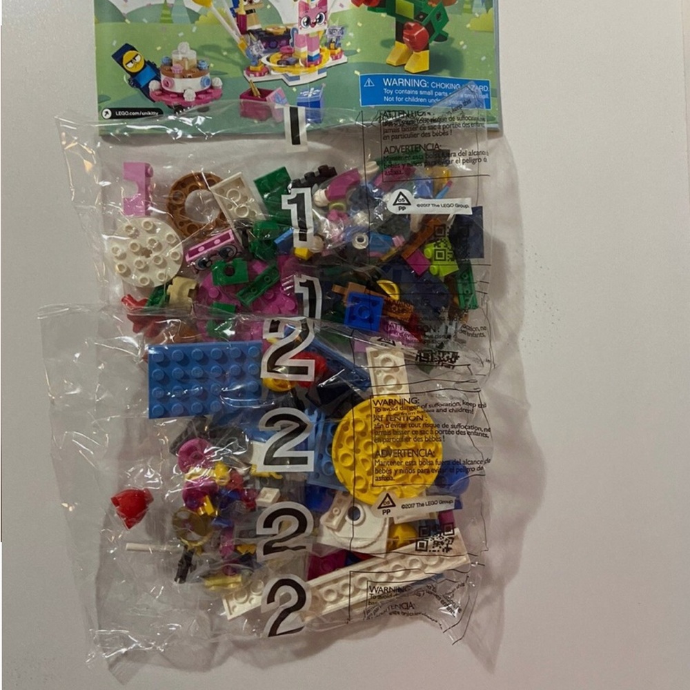 LEGO Unikitty 41453 Party Time - Complete, Sealed Pieces, Instructions, No Box